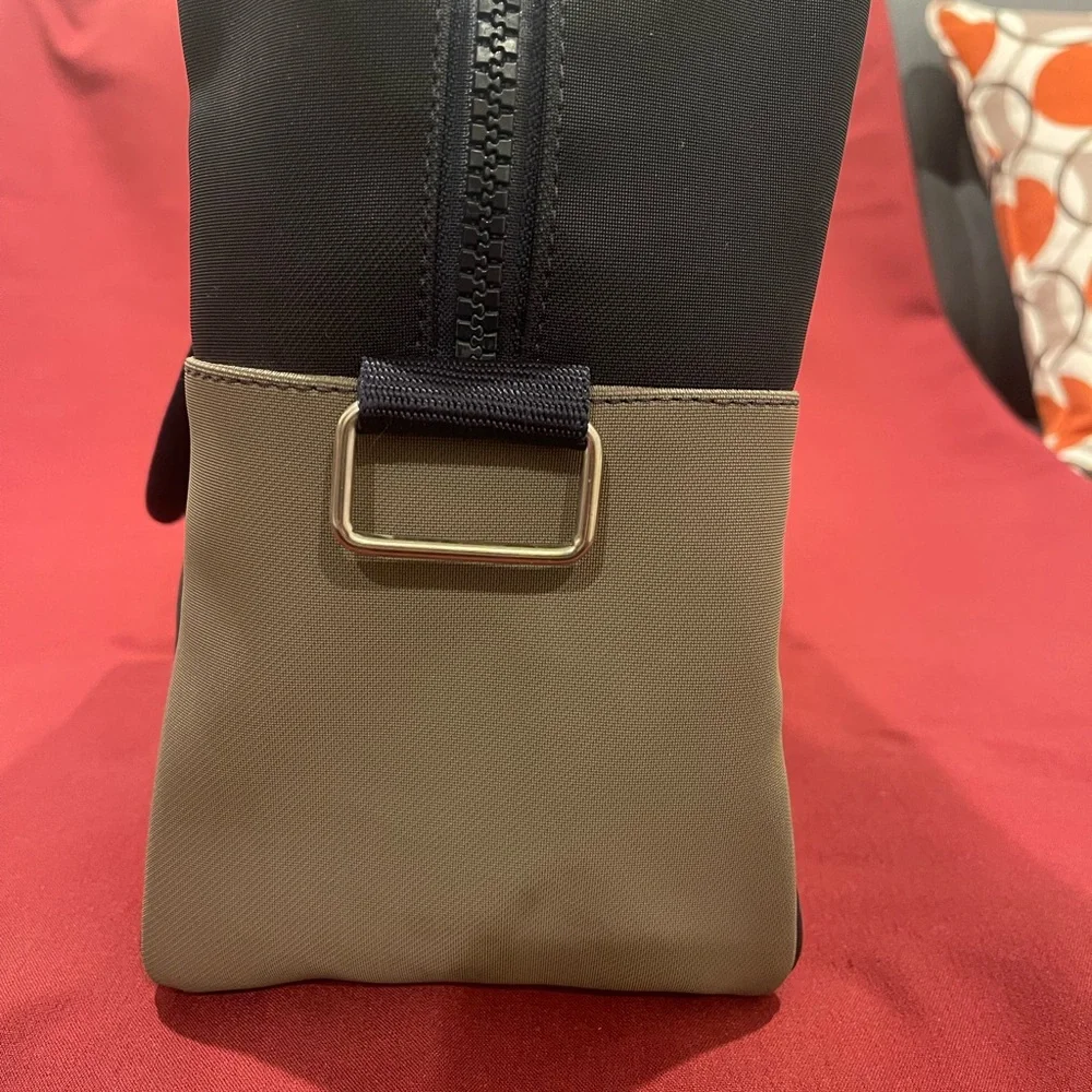 Dolce & Gabbana Navy Blue and Gray Travel Bag
